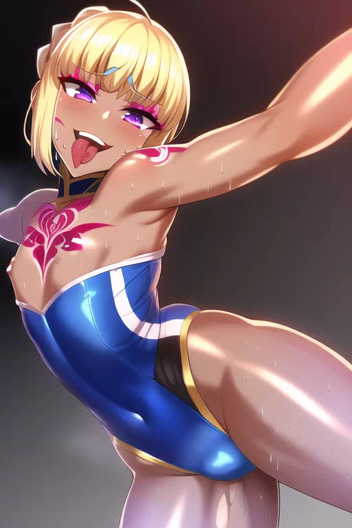 Femboy Saber Bimbofication