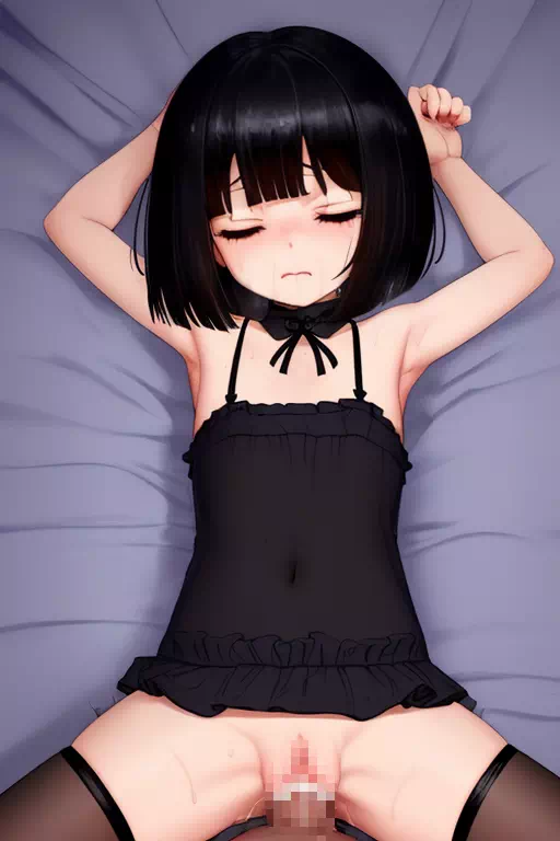 おかっぱロリ　睡眠姦