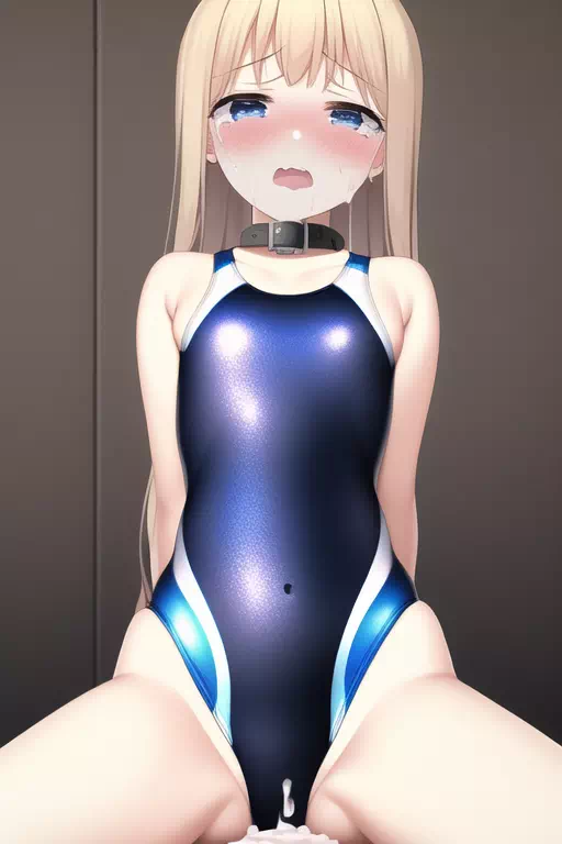 競泳水着の少女2