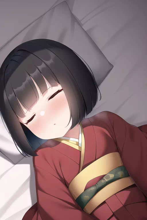 おかっぱロリ睡眠姦