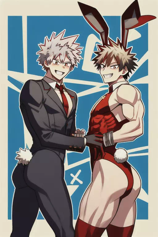 [AI] DekuBaku, Deku, and Bakugou