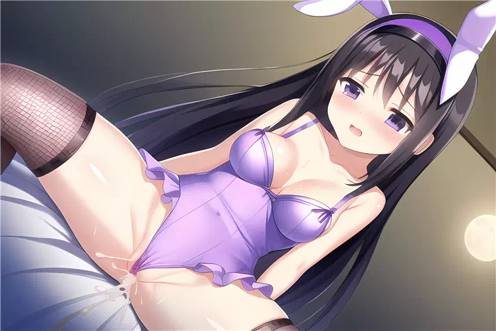 ツキノヨルセイニクルフホムラ(bunny homura)