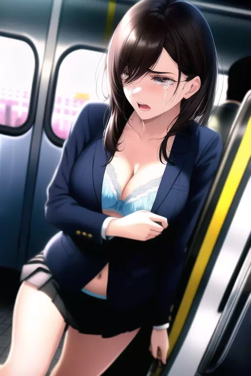 AI_電車から逃げ出す子