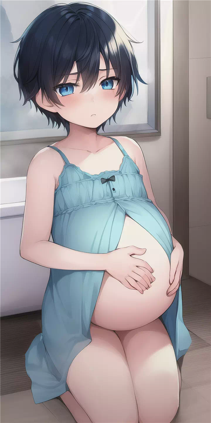 AI Drawing Preg-Femboy… #6