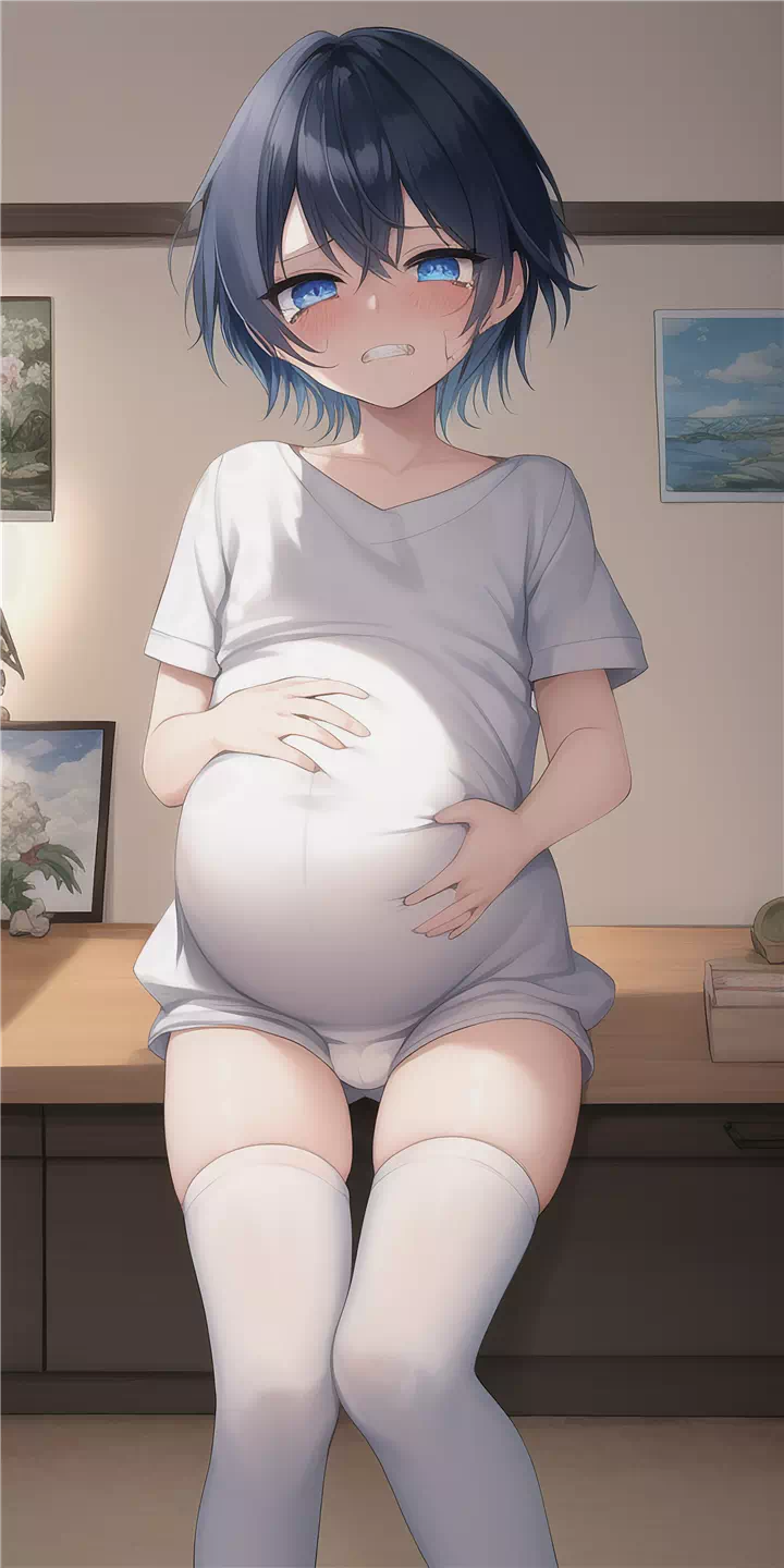 AI Drawing Preg-Femboy… #6