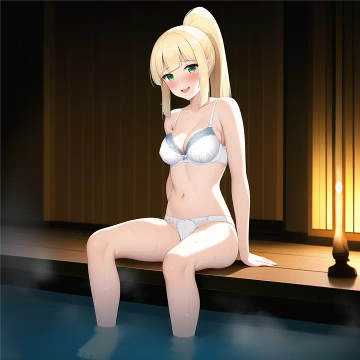 Lillie wants to swim naked!