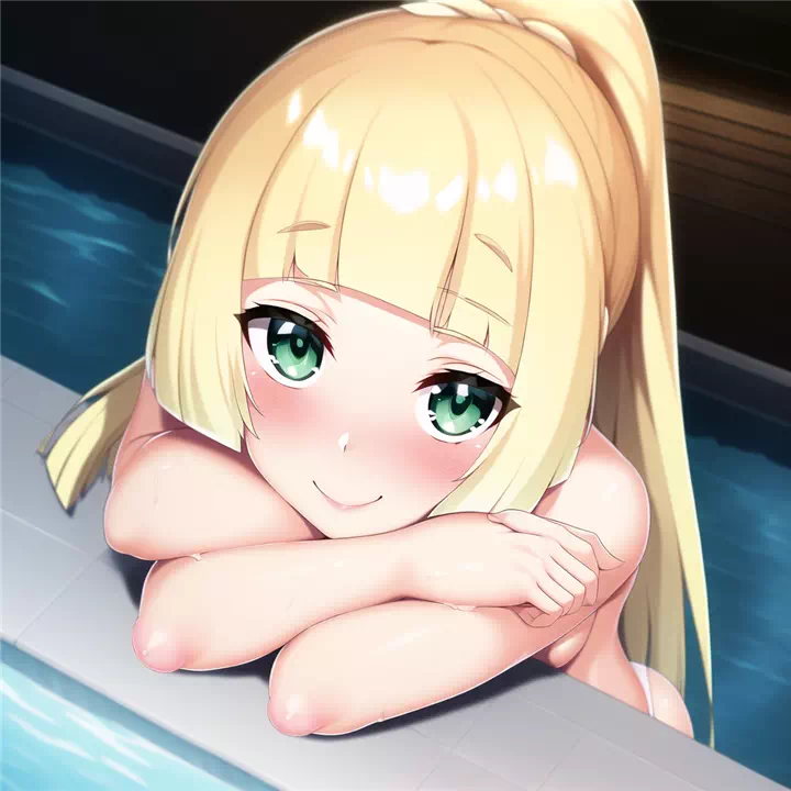 Lillie wants to swim naked!