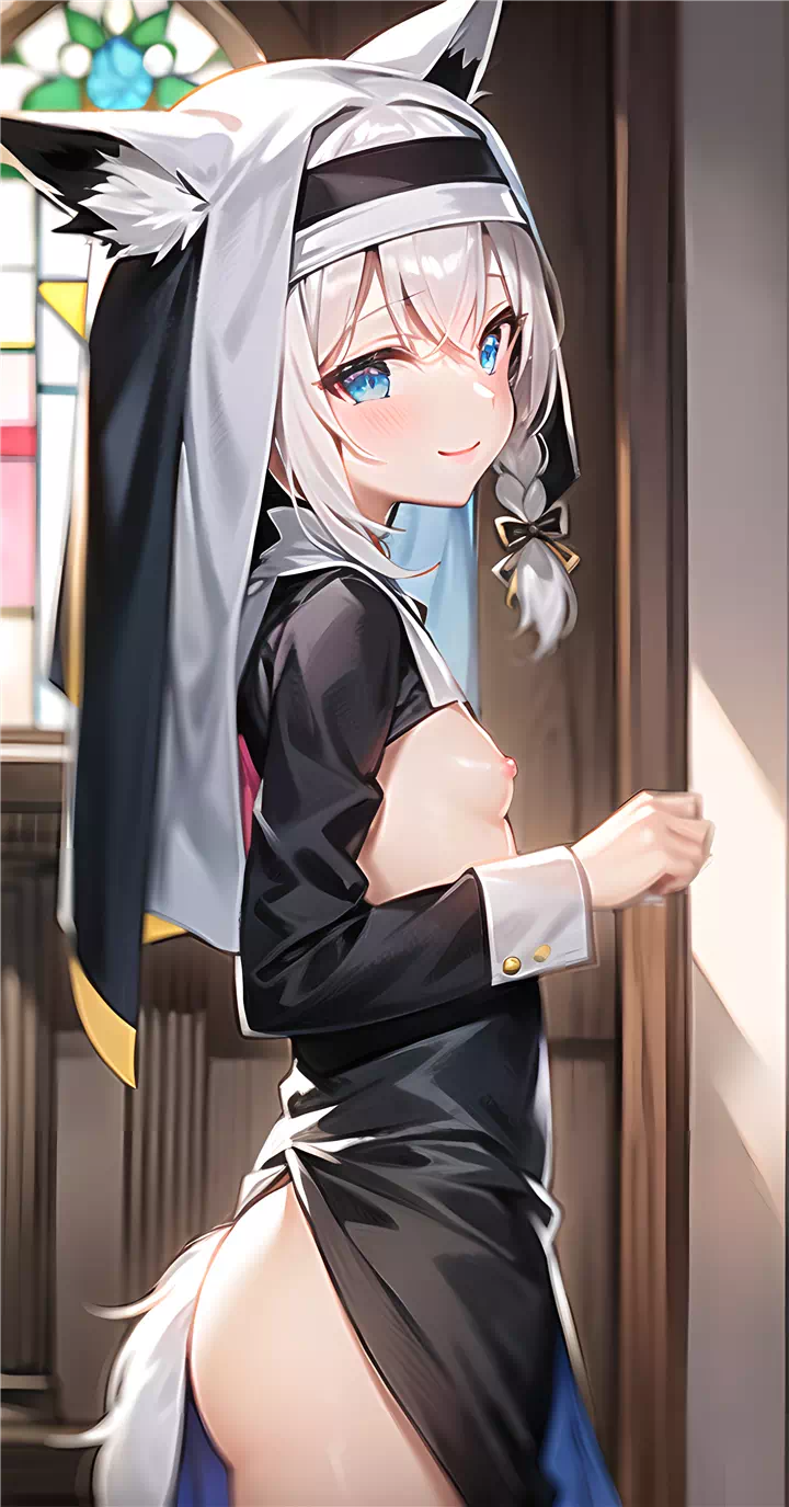 Fubuki petanko nun ecchi p2