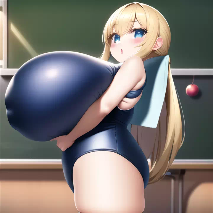 スク水ロリ爆乳⑱