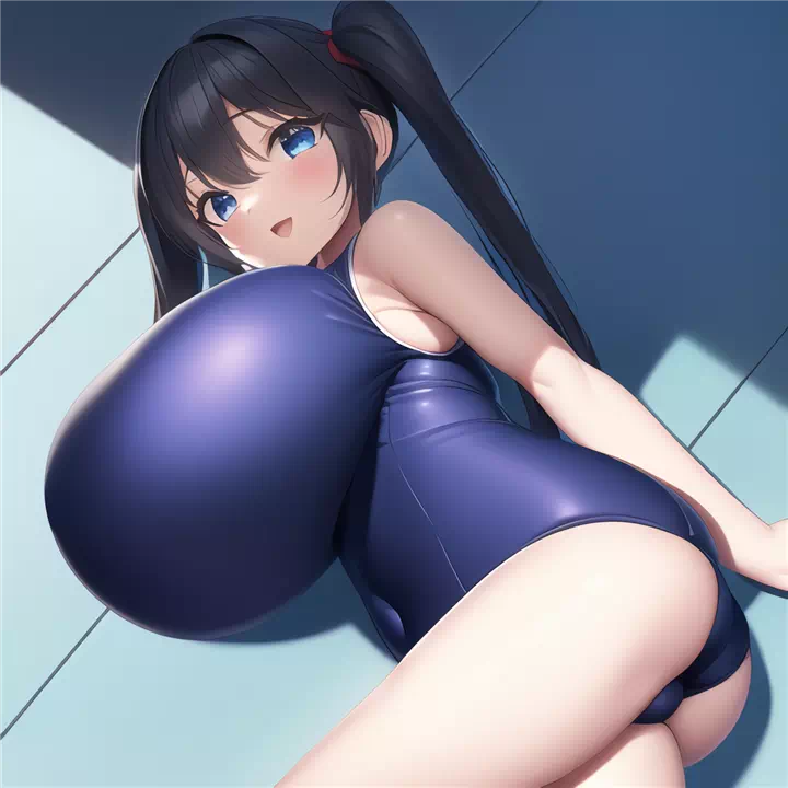 スク水ロリ爆乳⑱