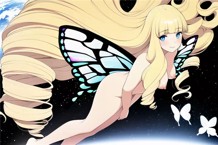 Dianna sama becomes butterfly