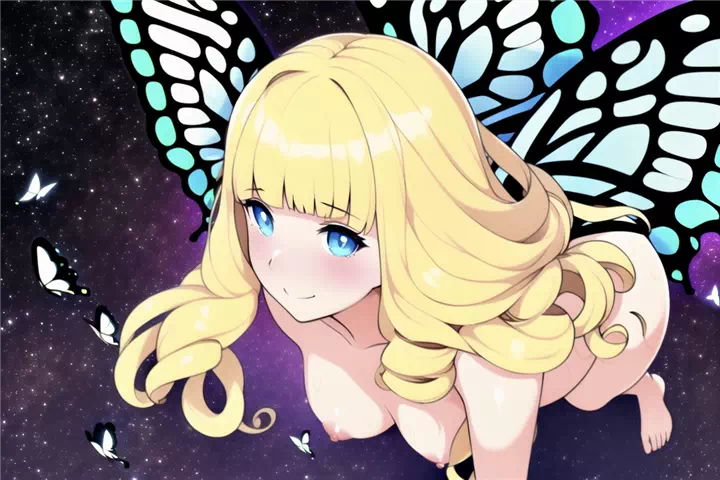 Dianna sama becomes butterfly