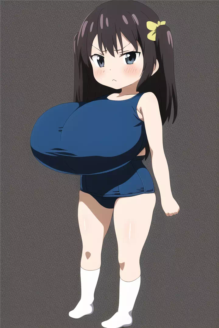 何処かで見たようなキャラのスク水爆乳詰め合わせ⑦