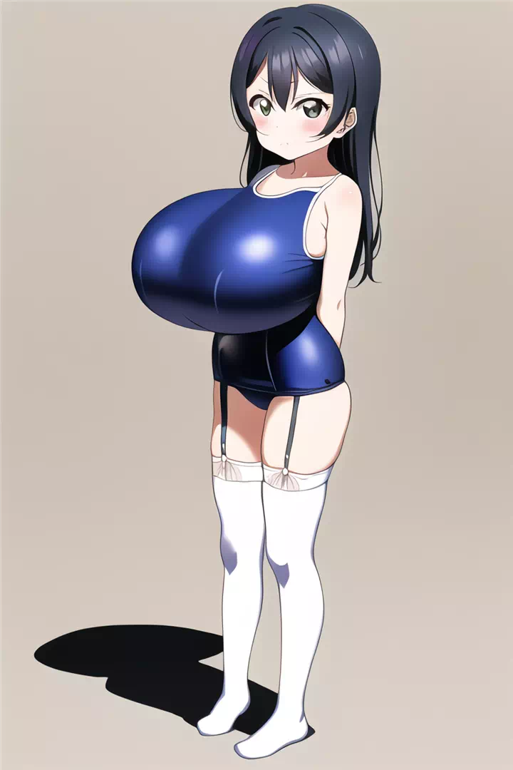 何処かで見たようなキャラのスク水爆乳詰め合わせ⑦