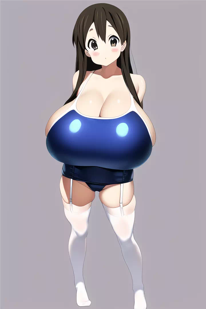 何処かで見たようなキャラのスク水爆乳詰め合わせ⑦