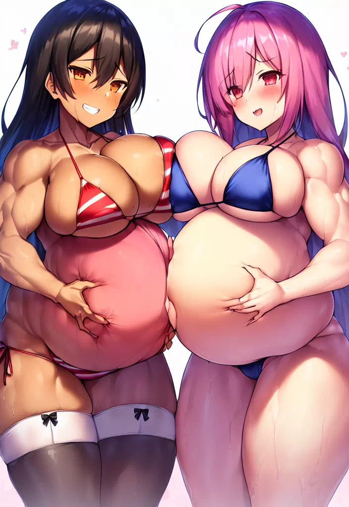 乳合わせボテ合わせ