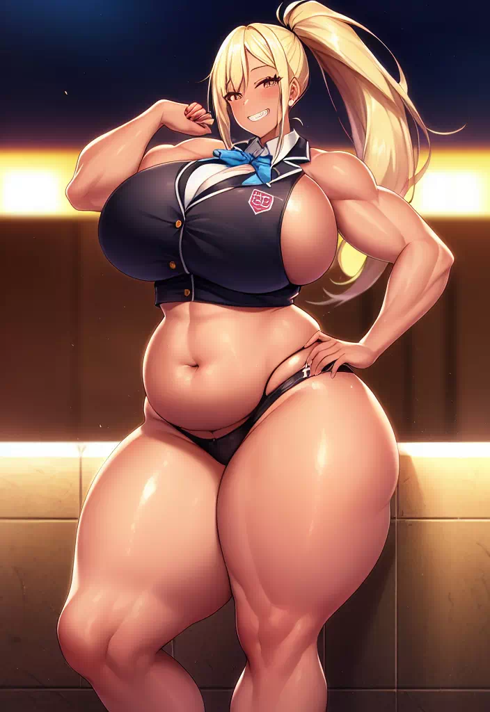 爆乳筋肉ギャル