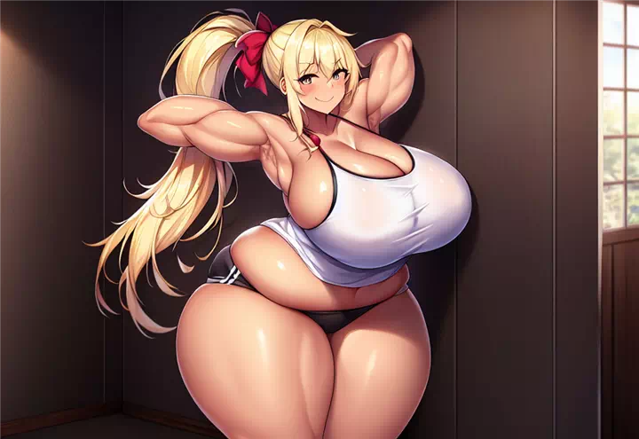 爆乳筋肉ギャル