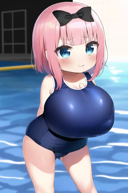 何処かで見たようなキャラのスク水爆乳詰め合わせ_8