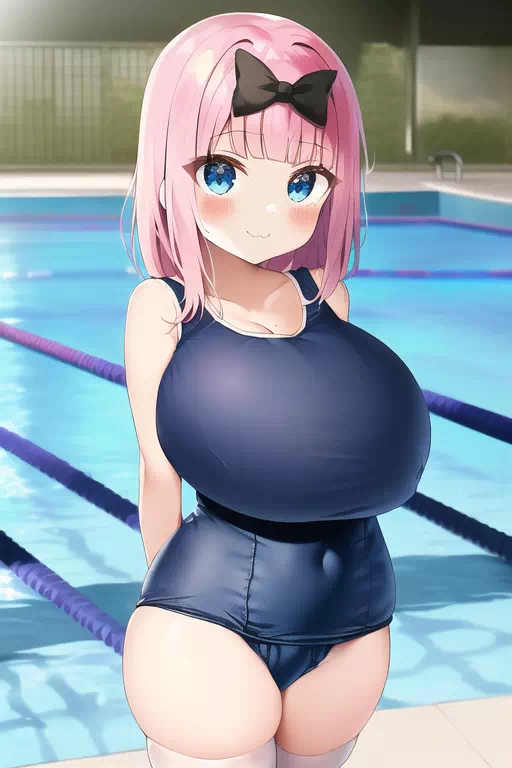 何処かで見たようなキャラのスク水爆乳詰め合わせ_8