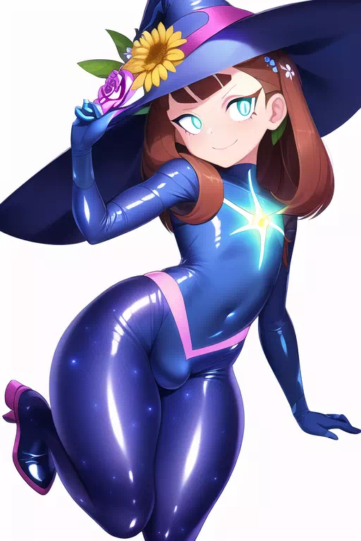 Femboy Akko Sparkly Magics