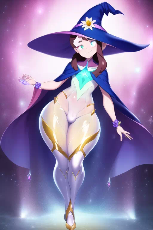 Femboy Akko Sparkly Magics