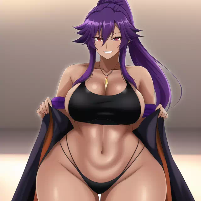 Yoruichi belly inflation