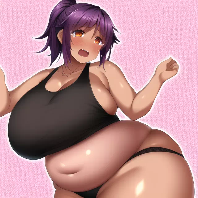 Yoruichi belly inflation