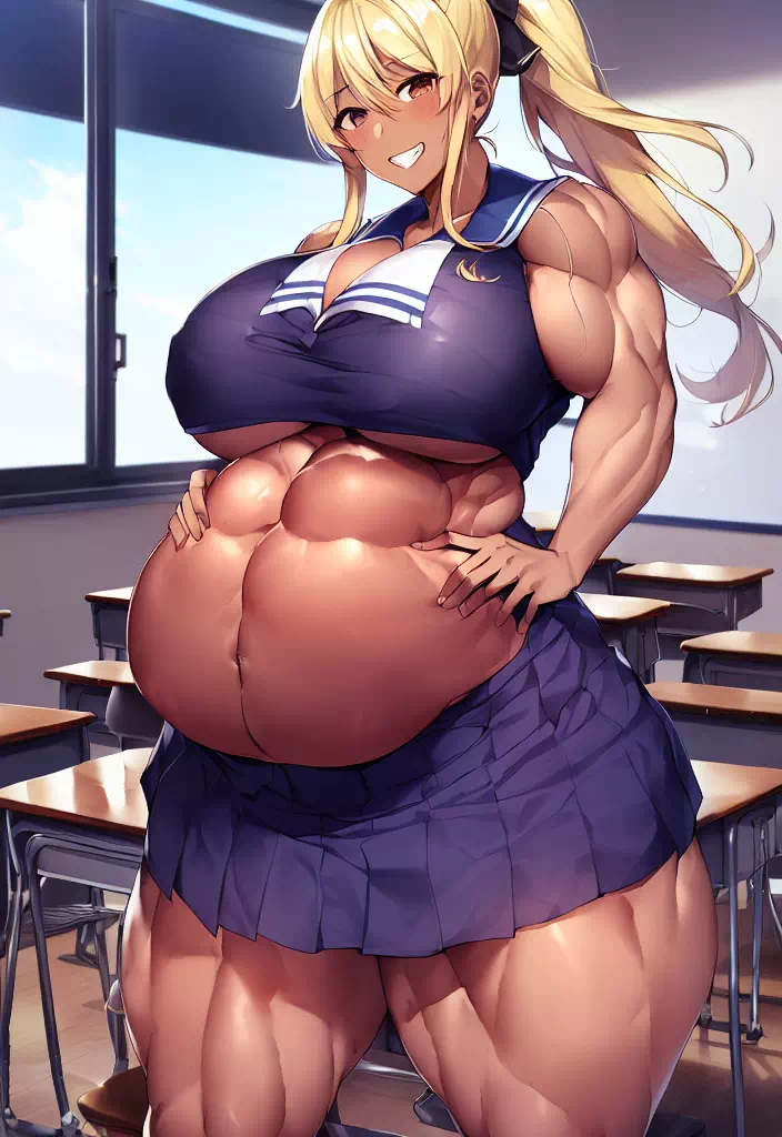 爆乳筋肉ギャル