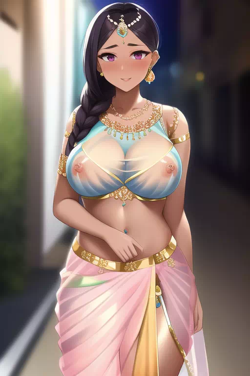 インドで出会ったサリーさん