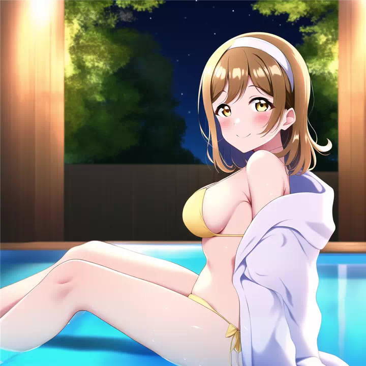 Bikini + Bathrobe = Hottest!