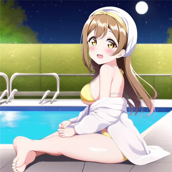 Bikini + Bathrobe = Hottest!