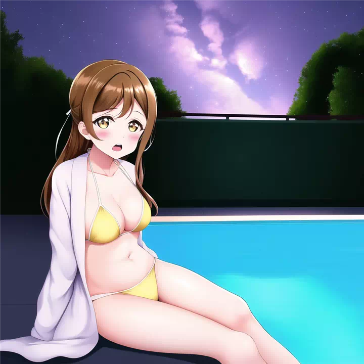 Bikini + Bathrobe = Hottest!