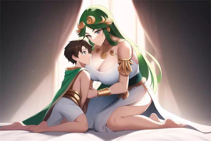 Palutena Dresses up Pit